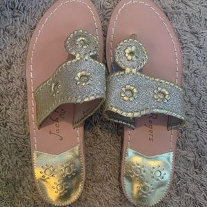 Jack Rogers Sparkle Flat
